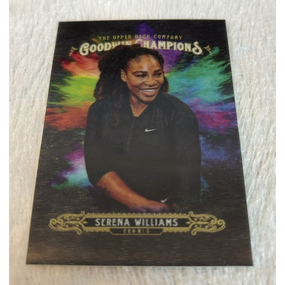 2018 Goodwin Champions Splash of Color Lenticular Bounty Serena Williams #LS-SW